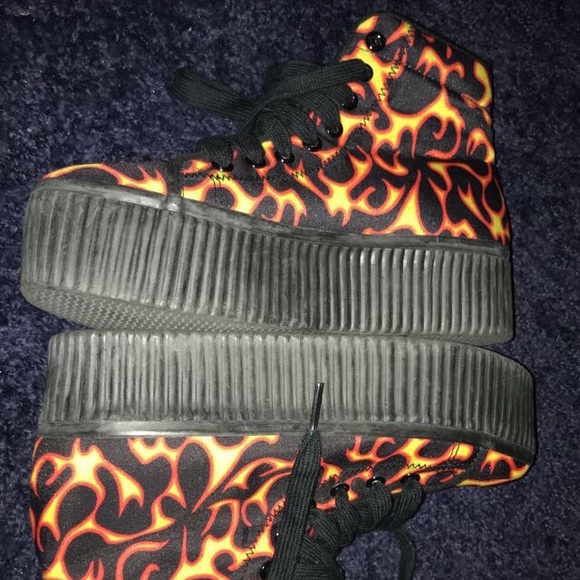 Jeffrey Campbell Shoes - Jeffrey Campbell Flame Creepers • Fire Shoes